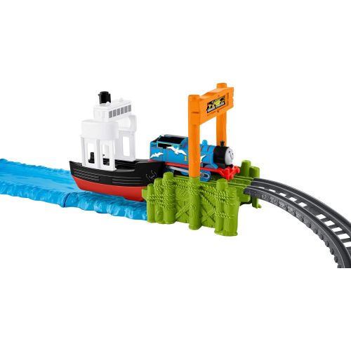  Fisher-Price Thomas & Friends TrackMaster, Boat & Sea Set