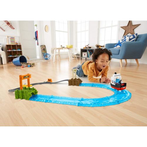  Fisher-Price Thomas & Friends TrackMaster, Boat & Sea Set