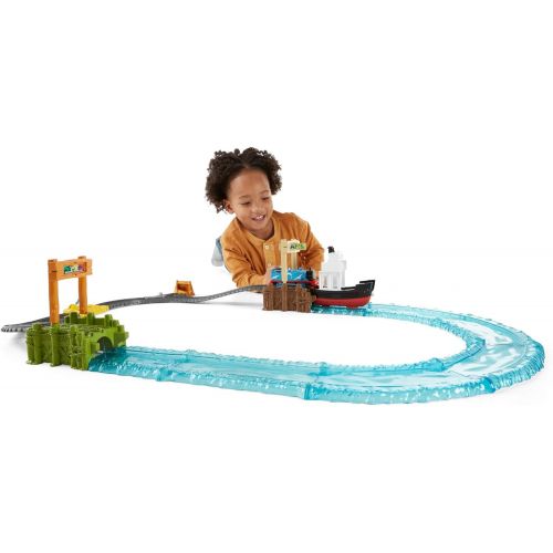  Fisher-Price Thomas & Friends TrackMaster, Boat & Sea Set