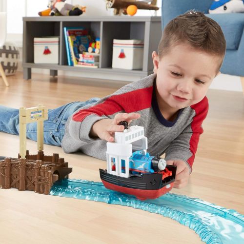  Fisher-Price Thomas & Friends TrackMaster, Boat & Sea Set