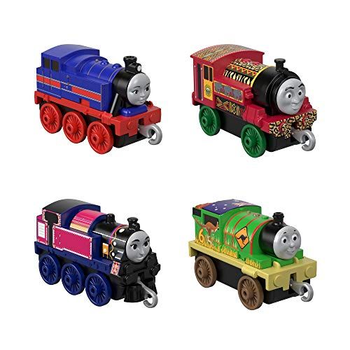  Thomas & Friends Fisher-Price Around The World Push Along, 4 Pack