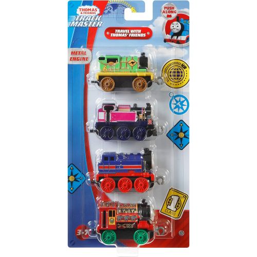  Thomas & Friends Fisher-Price Around The World Push Along, 4 Pack