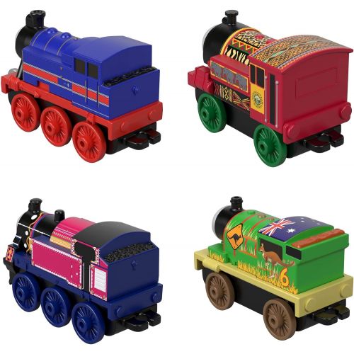  Thomas & Friends Fisher-Price Around The World Push Along, 4 Pack