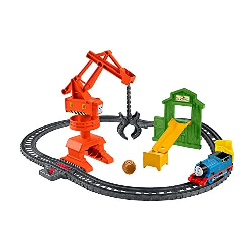  Thomas & Friends Fisher-Price Cassia Crane & Cargo Train Set, GHK83