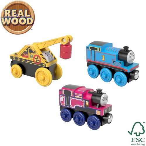  Thomas & Friends Fisher-Price Wood, Thomas’ Favorite Friends [Amazon Exclusive]