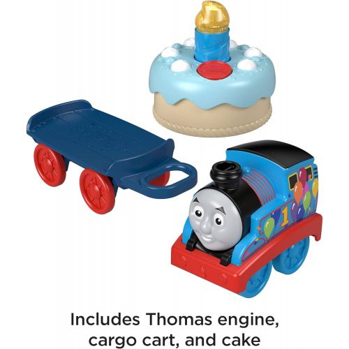  Thomas & Friends Fisher-Price Birthday Wish Thomas, Musical Push-Along Toy Train