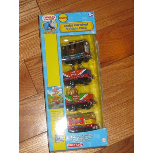  토마스와친구들 기차 장난감Thomas & Friends Take Along Thomas Sodor Carnival Vehicle Pack