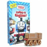 토마스와친구들 기차 장난감Thomas & Friends Thomas - Calling All Engines VHS Video - with Train