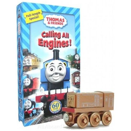 토마스와친구들 기차 장난감Thomas & Friends Thomas - Calling All Engines VHS Video - with Train