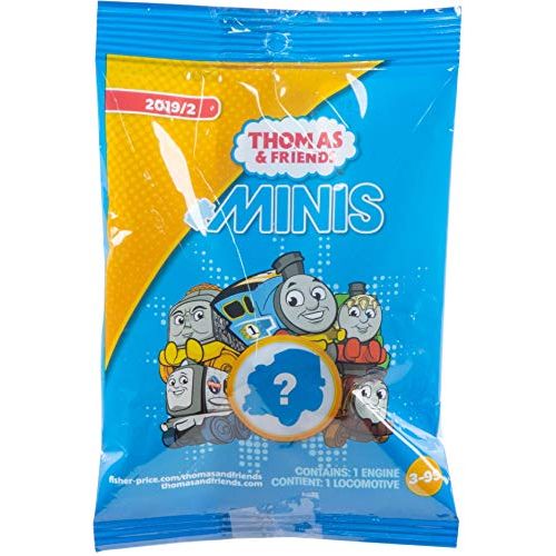  토마스와친구들 기차 장난감Thomas & Friends Collectible MINIS Toy Train in Single Blind Pack [Styles May Vary]