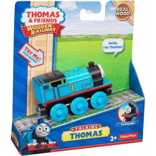  토마스와친구들 기차 장난감Thomas & Friends Wooden Railway, Talking Thomas - Battery Operated