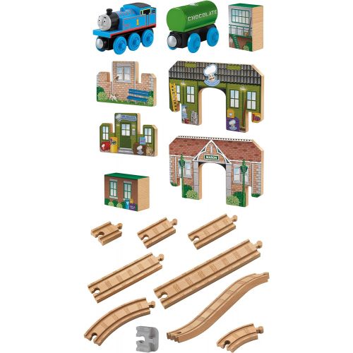  토마스와친구들 기차 장난감Thomas & Friends Wooden Railway, Creative Junction Mix, Match & Build