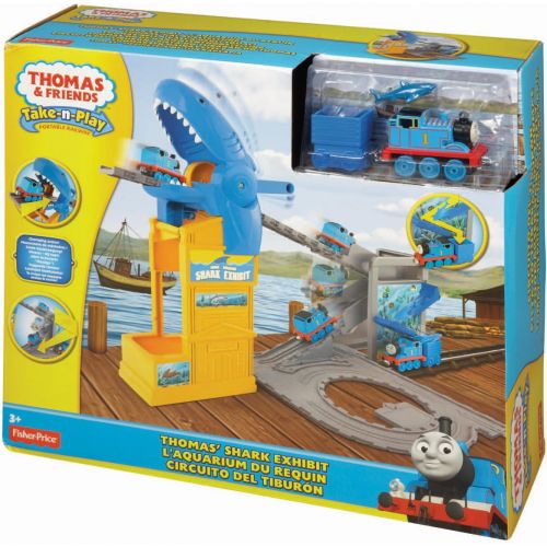  토마스와친구들 기차 장난감Thomas & Friends, Take n Play Shark Exhibit
