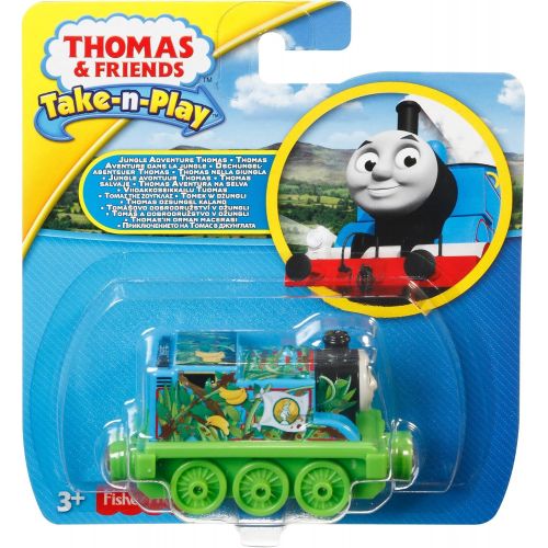  토마스와친구들 기차 장난감Thomas & Friends Take-n-Play, Jungle Adventure Thomas