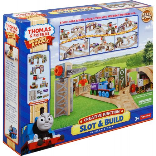  토마스와친구들 기차 장난감Thomas & Friends Wooden Railway, Creative Junction Slot & Build