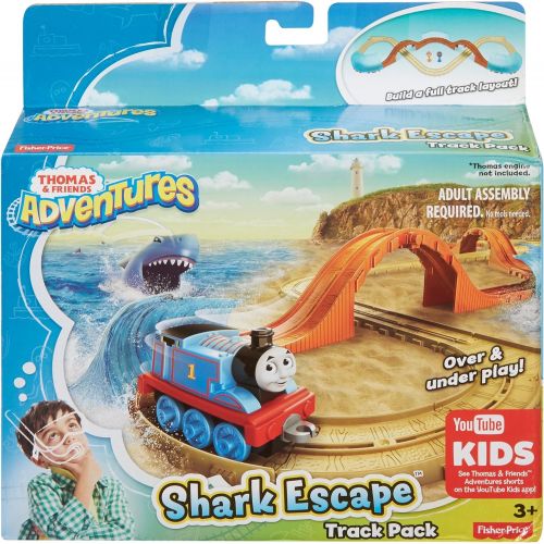  토마스와친구들 기차 장난감Thomas & Friends Adventures, Shark Escape Track Pack