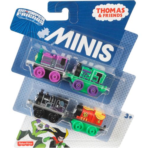 토마스와친구들 기차 장난감Thomas & Friends MINIS,/dc Super Friends 4-Pack