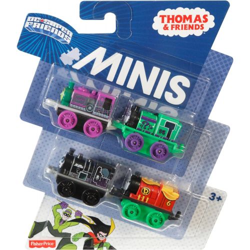  토마스와친구들 기차 장난감Thomas & Friends MINIS,/dc Super Friends 4-Pack