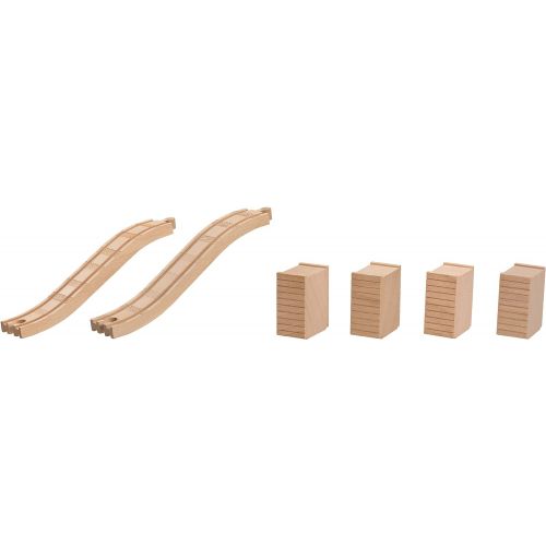  토마스와친구들 기차 장난감Thomas & Friends Wooden Railway, Series Ascending Track & Riser Pack - Battery Operated