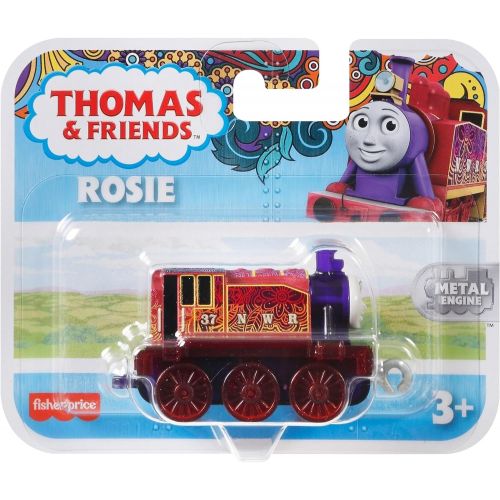  토마스와친구들 기차 장난감Thomas & Friends Trackmaster Push Along Small Metal Engine, Blooming Rosie