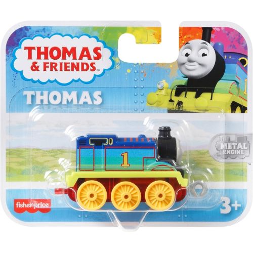  토마스와친구들 기차 장난감Thomas & Friends Fisher-Price Rainbow Thomas Push-Along Train Engine for Preschool Kids Ages 3 Years and up