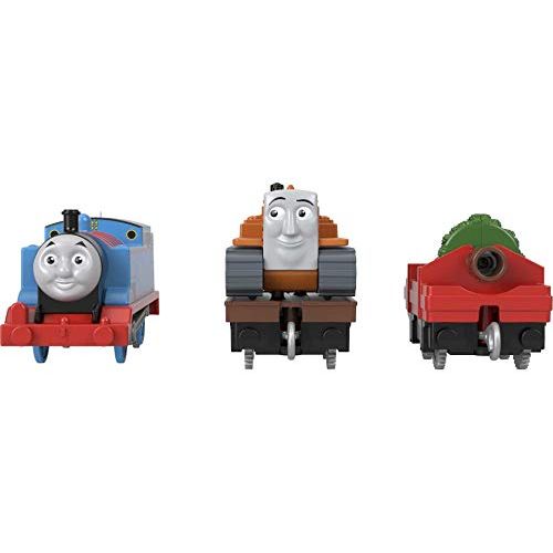  토마스와친구들 기차 장난감Thomas & Friends Thomas & Terence, Battery-Powered Motorized Toy Train for Preschool Kids Ages 3 Years and up