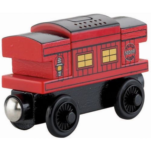  토마스와친구들 기차 장난감Thomas & Friends Wooden Railway, Musical Caboose - Battery Operated