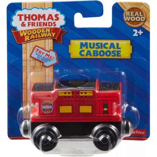  토마스와친구들 기차 장난감Thomas & Friends Wooden Railway, Musical Caboose - Battery Operated