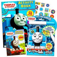 토마스와친구들 기차 장난감Thomas & Friends Thomas the Train Imagine Ink Book and Sticker Book Set (2 Books and Mess Free Marker)