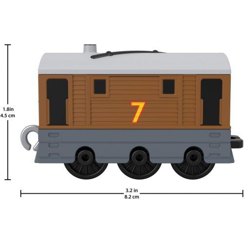  토마스와친구들 기차 장난감Thomas & Friends GHK63 Thomas and Friends Fisher-Price Toby, Multi-Colour