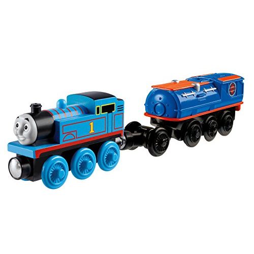  토마스와친구들 기차 장난감Thomas & Friends Wooden Railway, Battery-operated Thomas with Booster Steam Car
