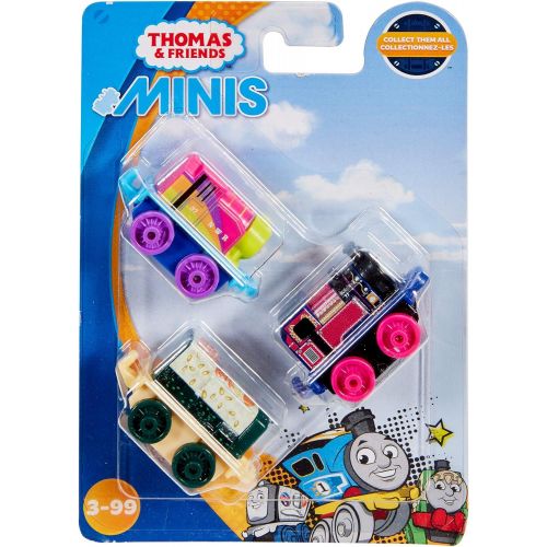  토마스와친구들 기차 장난감Thomas & Friends Collectible MINIS Toy Train 3-Pack