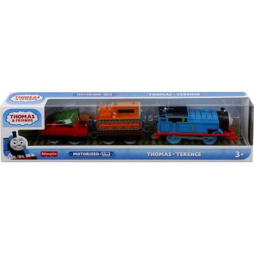  토마스와친구들 기차 장난감Thomas & Friends Thomas & Terence, battery-powered motorized toy train for preschool kids ages 3 years and up