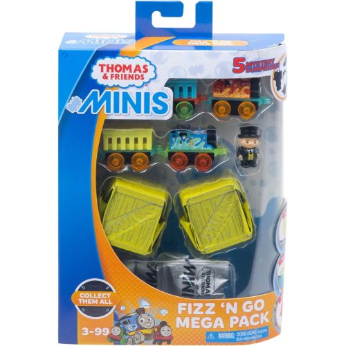  토마스와친구들 기차 장난감Thomas & Friends MINIS, Fizz ‘n Go Mega Pack