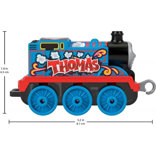  토마스와친구들 기차 장난감Thomas & Friends Trackmaster Push Along Small Metal Engine, Graffiti Thomas
