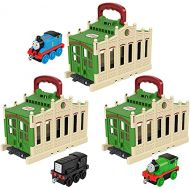 토마스와친구들 기차 장난감Thomas & Friends Connect & Go shed and Push-Along Train Engines for Preschool Kids Ages 3 Years and up , Green