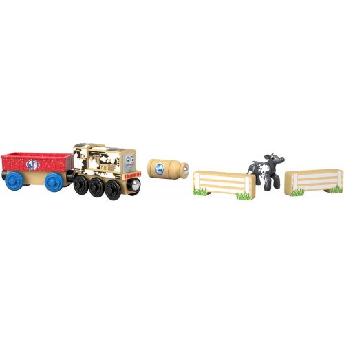  토마스와친구들 기차 장난감Thomas & Friends Wood, Diesels Dairy Drop-off