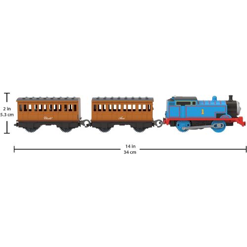  토마스와친구들 기차 장난감Thomas & Friends Motorized Toy Train with Battery-Powered Thomas Engine and Annie and Clarabel Passenger Cars