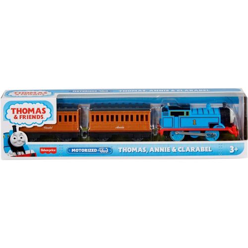  토마스와친구들 기차 장난감Thomas & Friends Motorized Toy Train with Battery-Powered Thomas Engine and Annie and Clarabel Passenger Cars