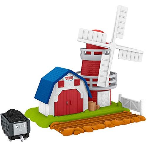  토마스와친구들 기차 장난감Thomas & Friends Windmill destination playset for preschool kids ages 3 years and older