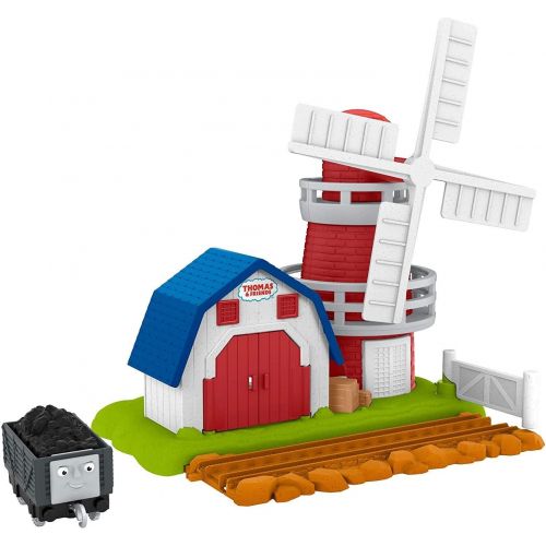  토마스와친구들 기차 장난감Thomas & Friends Windmill destination playset for preschool kids ages 3 years and older