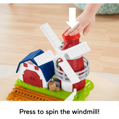  토마스와친구들 기차 장난감Thomas & Friends Windmill destination playset for preschool kids ages 3 years and older