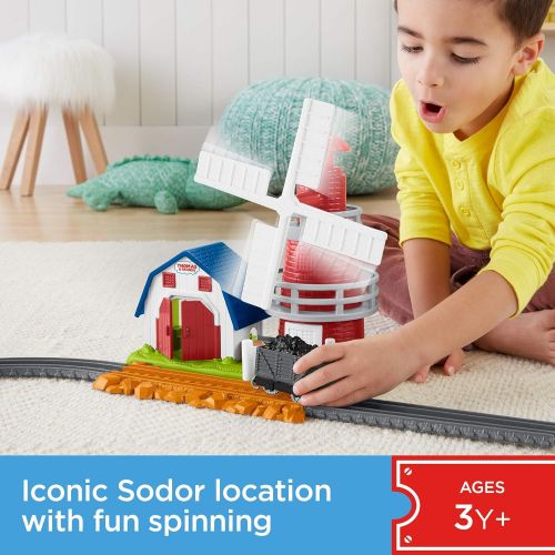  토마스와친구들 기차 장난감Thomas & Friends Windmill destination playset for preschool kids ages 3 years and older