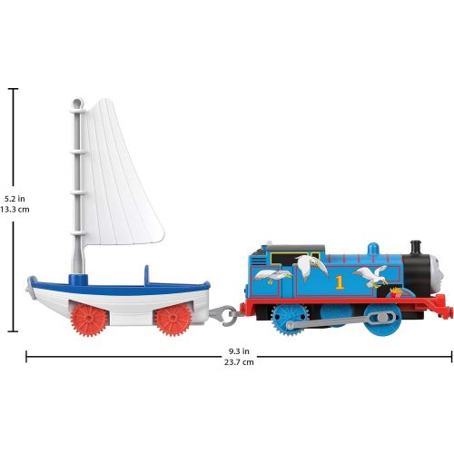  토마스와친구들 기차 장난감Thomas & Friends Bridge Lift Thomas & Skiff train set with motorized engine and toy boat for preschool kids ages 3 years and up