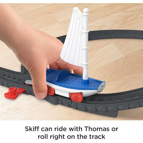  토마스와친구들 기차 장난감Thomas & Friends Bridge Lift Thomas & Skiff train set with motorized engine and toy boat for preschool kids ages 3 years and up