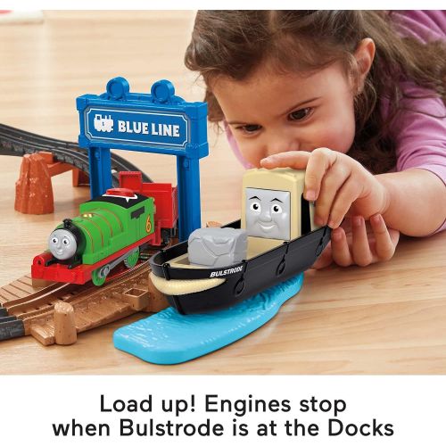  토마스와친구들 기차 장난감Thomas & Friends Talking Thomas & Percy Train Set, motorized train and track set for preschool kids ages 3 years and older