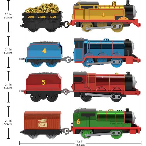  토마스와친구들 기차 장난감Thomas & Friends Thomas, Percy, James & Gordon - set of 4 motorized toy train engines for preschool kids ages 3 years & older