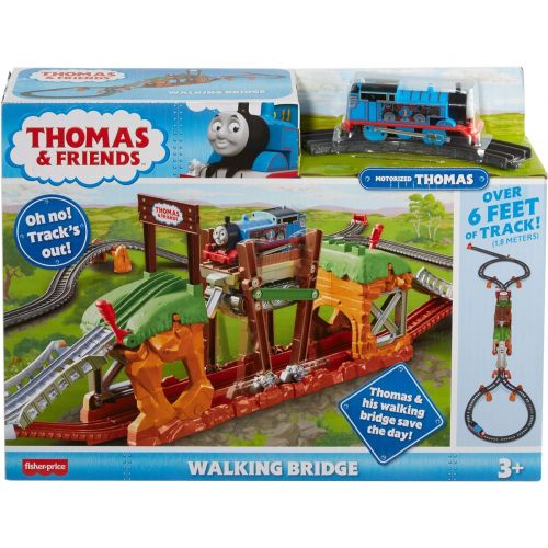  토마스와친구들 기차 장난감Thomas & Friends Walking Bridge train set, playset with motorized train for preschoolers ages 3 and older