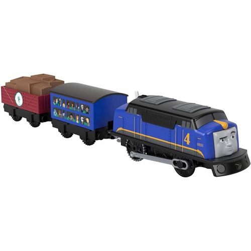  토마스와친구들 기차 장난감Thomas & Friends TrackMaster Gustavo, motorized toy train engine for toddlers and preschoolers ages 3 years & older