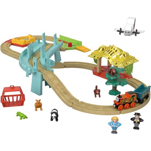  토마스와친구들 기차 장난감Thomas & Friends Wood, Big World Adventures Set